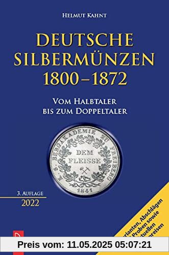 Deutsche Silbermünzen 1800–1872: Vom Halbtaler bis zum Doppeltaler