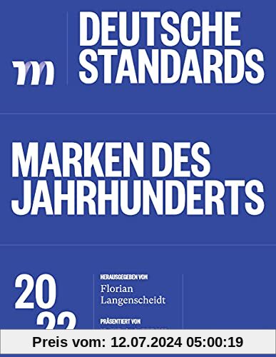 Deutsche Standards – Marken des Jahrhunderts 2022