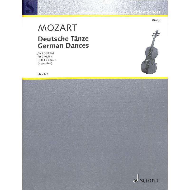 Deutsche Tänze 1