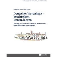 Deutscher Wortschatz – beschreiben, lernen, lehren