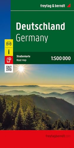 Deutschland, Straßenkarte 1:500.000, freytag & berndt: 1:500,000 scale (freytag & berndt Auto + Freizeitkarten) von Freytag-Berndt und ARTARIA