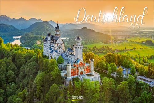 Deutschland 2025: Großer Foto-Wandkalender mit Bildern aus Deutschland. Travel Edition mit Jahres-Wandplaner. PhotoArt Panorama Querformat: 58x39 cm. von Korsch Verlag