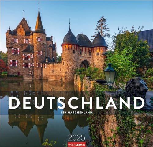 Deutschland - Ein Märchenland Kalender 2025: Verträumte Fotos in einem großen Kalender. Landschaften Deutschlands eingefangen von namhaften ... im Großformat. (Reisekalender Weingarten) von Weingarten
