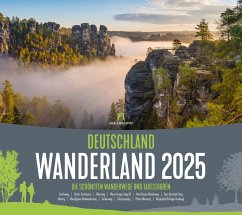 Deutschland Wanderland - Die schönsten Wanderwege Kalender 2025 von Ackermann Kunstverlag