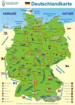 Deutschlandkarte von E & Z-Verlag
