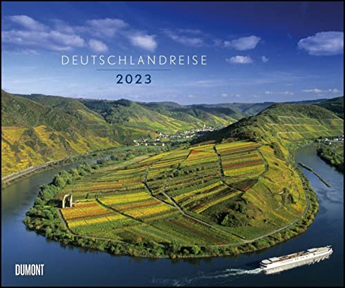 Deutschlandreise 2023 – Fotokunst-Kalender – Querformat 60 x 50 cm – Spiralbindung von Dumont Kalenderverlag