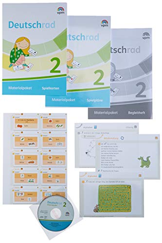 Deutschrad 2: Materialpaket mit CD-ROM Klasse 2 (Deutschrad. Ausgabe ab 2018) von Verlag f.pdag.Medien
