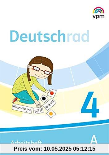 Deutschrad 4: Arbeitsheft Klasse 4 (Deutschrad. Ausgabe ab 2018)