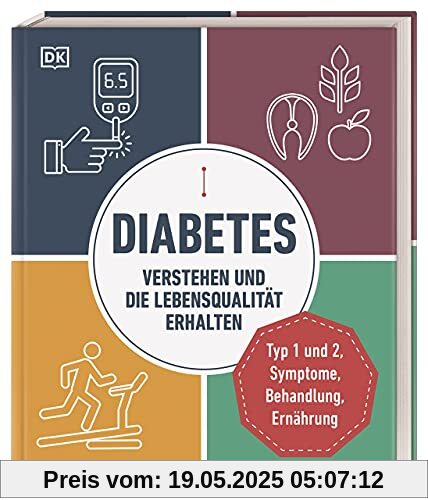 Diabetes verstehen und die Lebensqualität erhalten: Typ 1 und 2, Symptome, Behandlung, Ernährung Diabetes verstehen und die Lebensqualität erhalten: Typ 1 und 2, Symptome, Behandlung, Ernährung