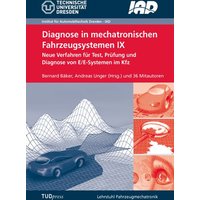 Diagnose in mechatronischen Fahrzeugsystemen IX