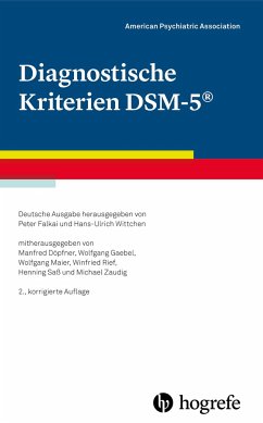 Diagnostische Kriterien DSM-5 von Hogrefe Verlag