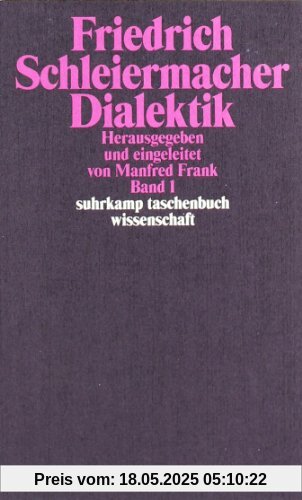 Dialektik (suhrkamp taschenbuch wissenschaft)
