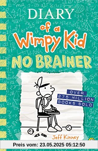 Diary of a Wimpy Kid: No Brainer (Book 18)