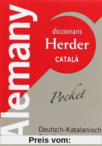 Diccionari pocket Herder Deutsch-Katalanisch, català-alemany (Diccionarios Herder)