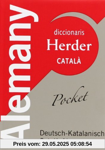Diccionari pocket Herder Deutsch-Katalanisch, català-alemany (Diccionarios Herder)