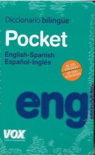 Diccionario pocket english-spanish, español-inglés (Vox - Lengua Inglesa - Diccionarios Generales)