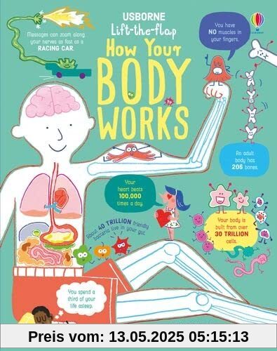 Dickins, R: Lift-the-Flap How Your Body Works