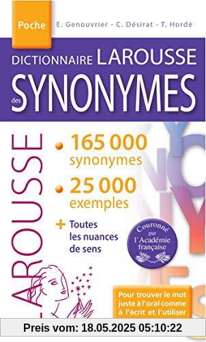 Dictionnaire LAROUSSE des SYNONYMES poche (Références)