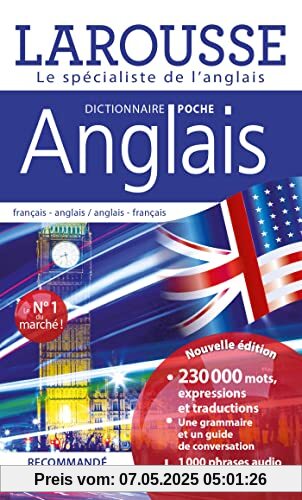 Dictionnaire Larousse poche Anglais: Français-anglais/anglais-français