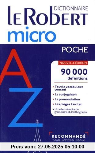 Dictionnaire Le Robert Micro poche Dictionnaire Le Robert Micro poche