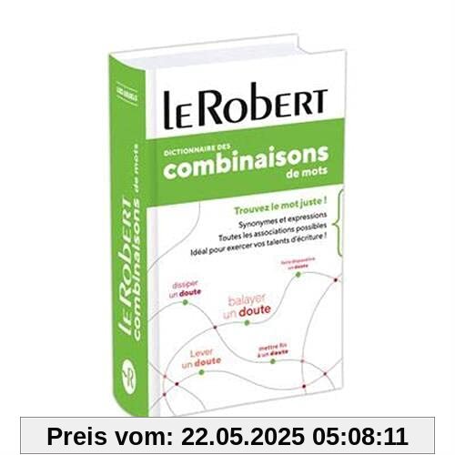 Dictionnaire des combinaisons de mots - poche+