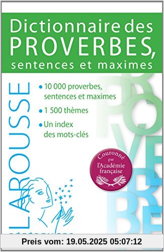 Dictionnaire des proverbes, sentences et maximes