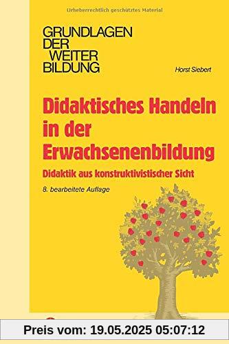 Didaktisches Handeln in der Erwachsenenbildung: Didaktik aus konstruktivistischer Sicht (Grundlagen der Weiterbildung)