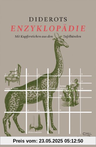 Diderots Enzyklopädie: Mit Kupferstichen aus den Tafelbänden (Die Andere Bibliothek)