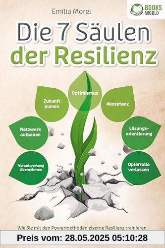 Die 7 Säulen der Resilienz: Wie Sie mit den Powermethoden eiserne Resilienz trainieren, absolut Stressresistent werden und eiserne Widerstandskraft aufbauen (inkl. vieler Übungen, Workbook und Test)