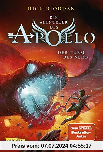 Die Abenteuer des Apollo 5: Der Turm des Nero: Der letzte Band der Bestsellerserie aus dem Kosmos von Percy Jackson! (5)