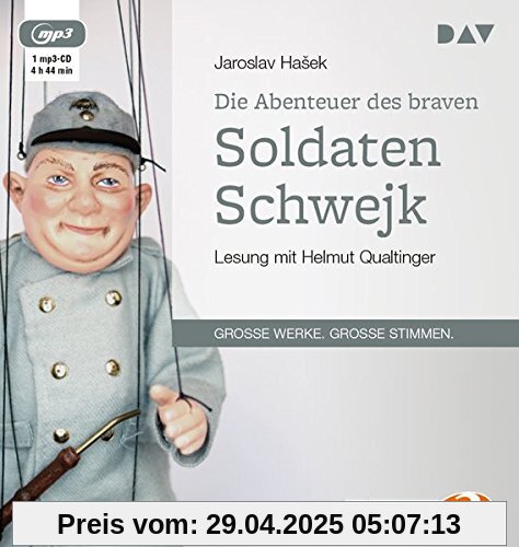 Die Abenteuer des braven Soldaten Schwejk (1 mp3-CD)