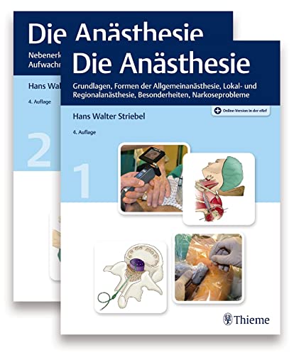 Die Anästhesie (Satz von Bände 1 und 2 ) von Thieme