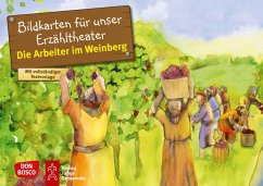 Die Arbeiter im Weinberg. Kamishibai Bildkartenset. von Don Bosco Medien / Verlag Junge Gemeinde
