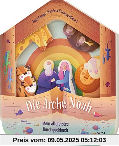 Die Arche Noah - Mein allererstes Durchguckbuch (Bilderbuch für Kleinkinder)