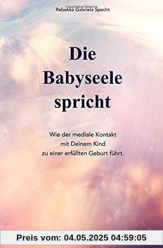 Die Babyseele spricht: Wie der mediale Kontakt mit Deinem Kind zu einer erfüllten Geburt führt.