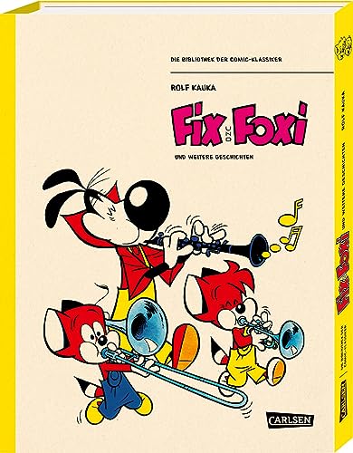 Die Bibliothek der Comic-Klassiker: Fix und Foxi: Sammelband mit den beliebtesten Geschichten der deutschen Comic-Reihe im Schuber