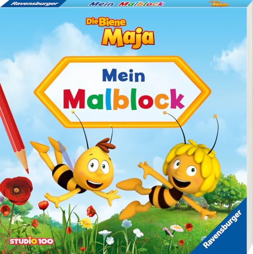 Die Biene Maja - Mein Malblock von Ravensburger