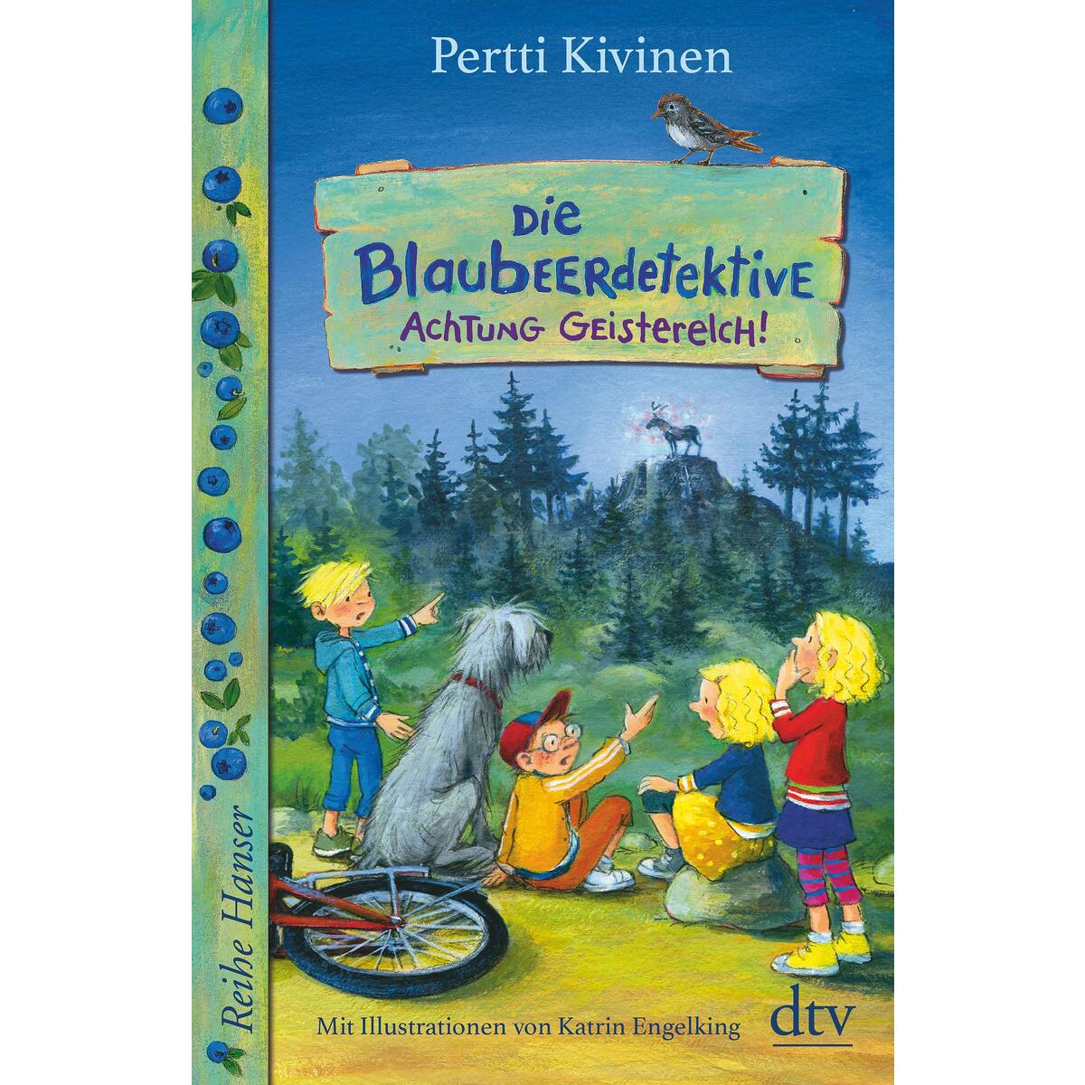 Die Blaubeerdetektive (2), Achtung Geisterelch! von dtv Verlagsgesellschaft