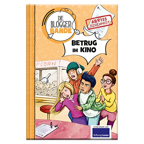 Die Bloggerbande: Betrug im Kino: Detektiv Comic-Roman für Kinder ab 7 von LINGEN