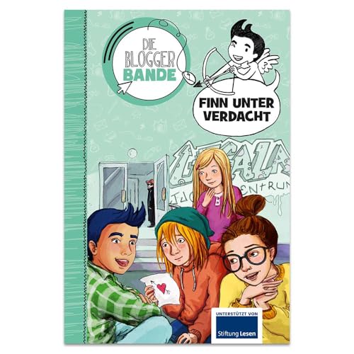 Die Bloggerbande: Finn unter Verdacht: Detektiv Comic-Roman für Kinder ab 7 von Lingen, Helmut Verlag