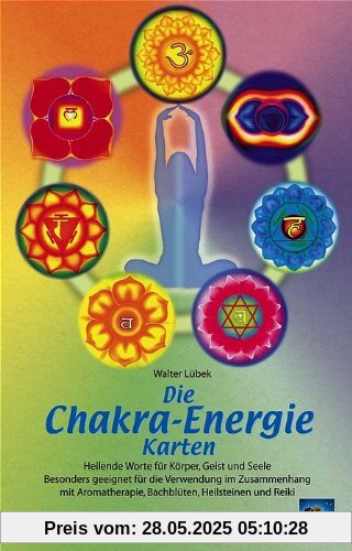 Die Chakra - Energie-Karten. Buch und 154 Karten: Heilende Worte für Körper, Geist und Seele. Für alle Formen von Energieheilung und ... der großen ... der großen Göttin und ihrer Engel