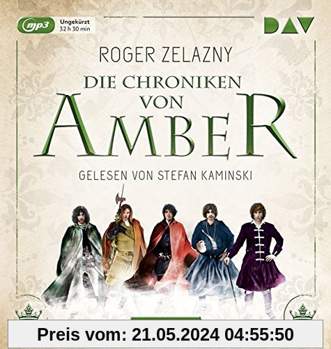 Die Chroniken von Amber. Band 1-5: Ungekürzte Lesungen mit Stefan Kaminski (5 mp3-CDs)