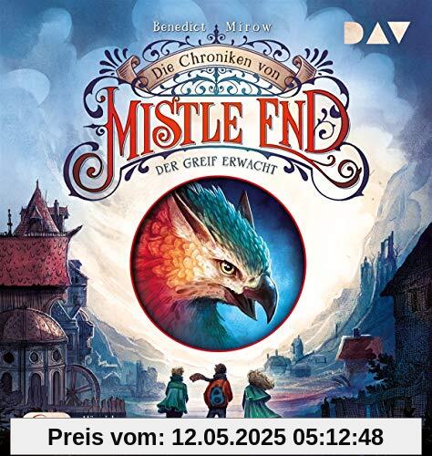 Die Chroniken von Mistle End – Der Greif erwacht: Hörspiel mit Jona Mues, Berno von Cramm u.v.a. (1 mp3-CD)