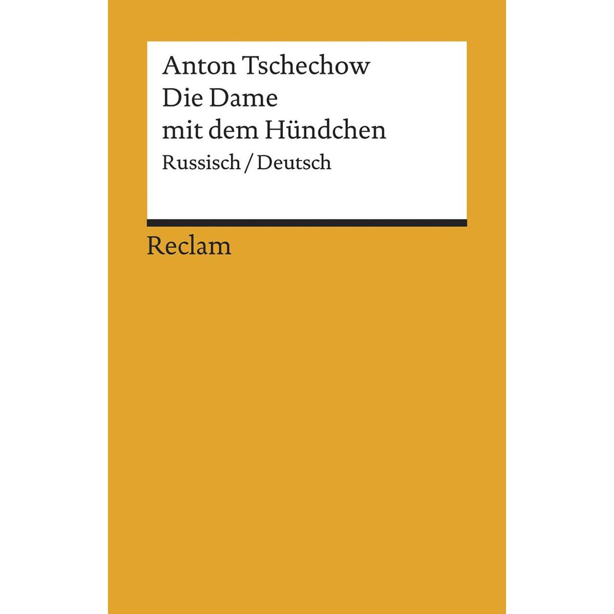 Die Dame mit dem Hündchen Die Dame mit dem Hündchen von Reclam Philipp Jun.