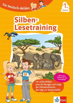 Die Deutsch-Helden: Silben-Lesetraining 1. Klasse von Klett Lerntraining