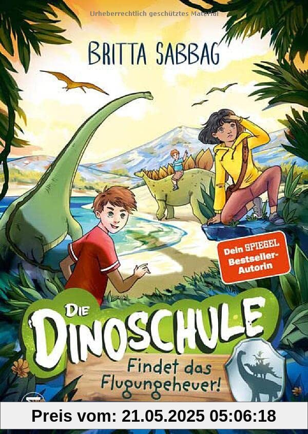 Die Dinoschule – Findet das Flugungeheuer! (Band 3): Vorlesebuch: Abenteuergeschichte für Jungen und Mädchen ab 5 Jahren über Freundschaft, Mut und Dinos als Gefährten