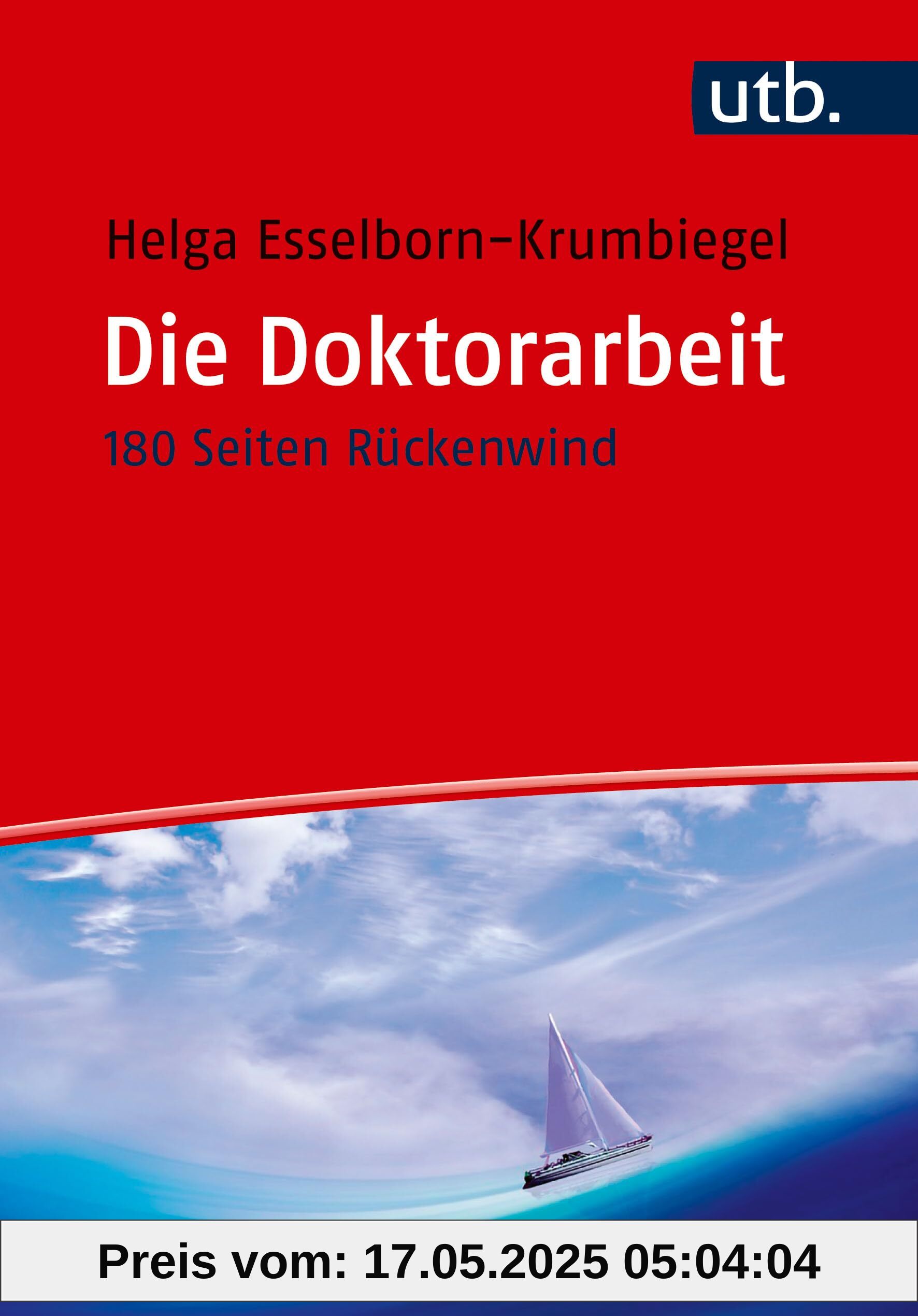 Die Doktorarbeit: 180 Seiten Rückenwind