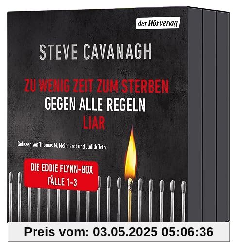 Die Eddie-Flynn-Box. Fälle 1-3: Zu wenig Zeit zum Sterben - Gegen alle Regeln - Liar