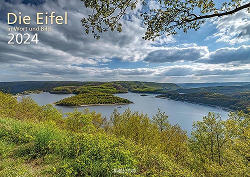Die Eifel in Wort und Bild 2024 Bildkalender A4 quer, 28 Bilder auf 60 Seiten spiralgebunden von klaes-regio Fotoverlag
