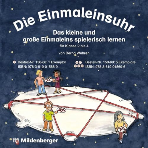 Die Einmaleinsuhr: Das kleine und und große Einmaleins spielerisch erlernen von Mildenberger Verlag GmbH